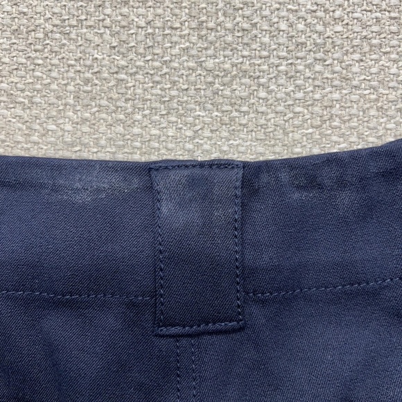 NIC+ZOE Pants Womens 14 Blue Streamlined Demi-Bootcut Pants Center Front Crease - Picture 11 of 11